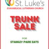 ST LUKES CHURCH TRUNK SALE – FOR STANLEY PARK EATS