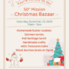 50th Annual Mission Christmas Bazaar