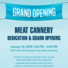 MCC Meat Cannery Grand Opening